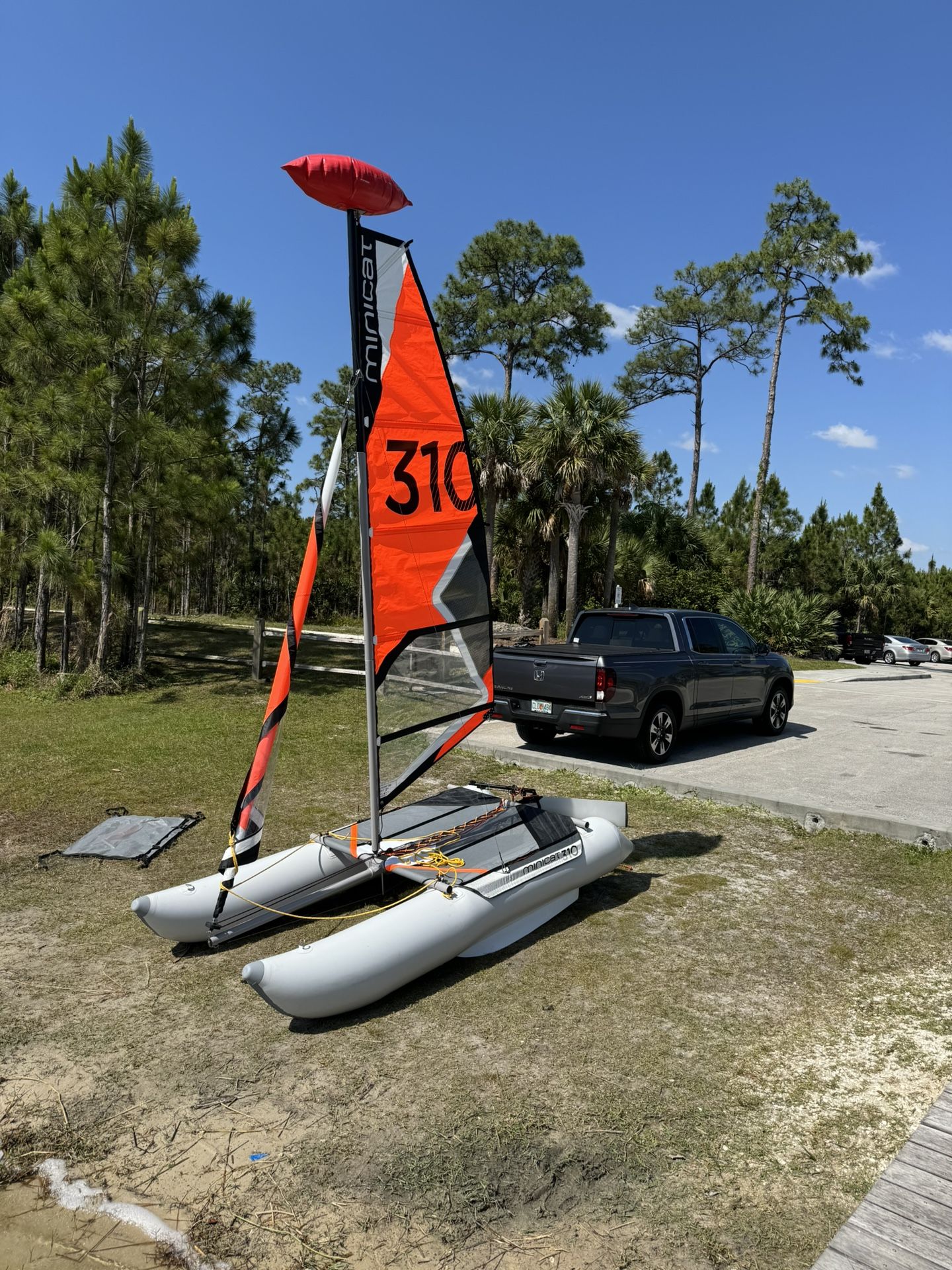 Inflatable Catamaran Sailboat