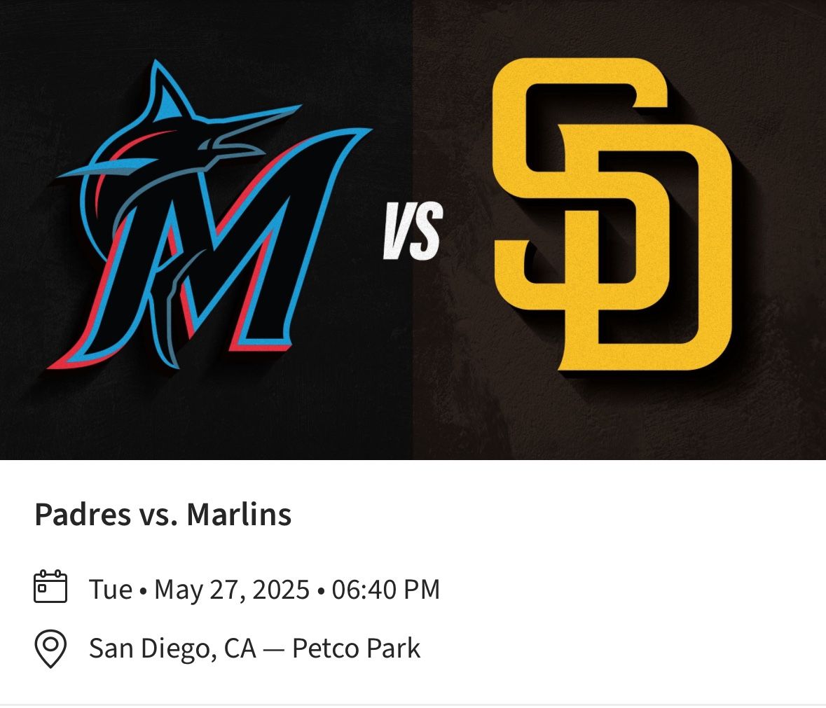 Marlins vs Padres