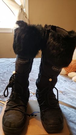 Coach boots- sz 7