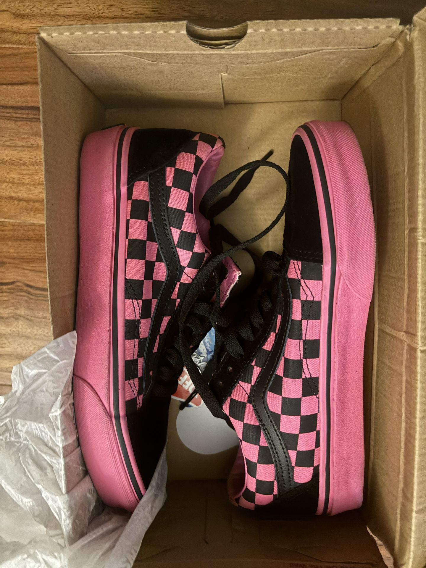 Checkered vans