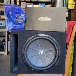 12inch Kicker Amplifier And Kit 