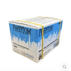Phantom Latex Exam 6mil Black Gloves 