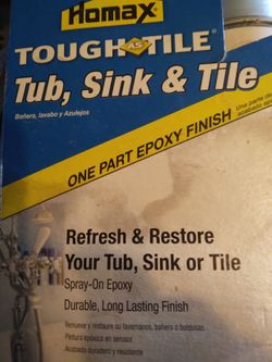 Homax sink refinisher
