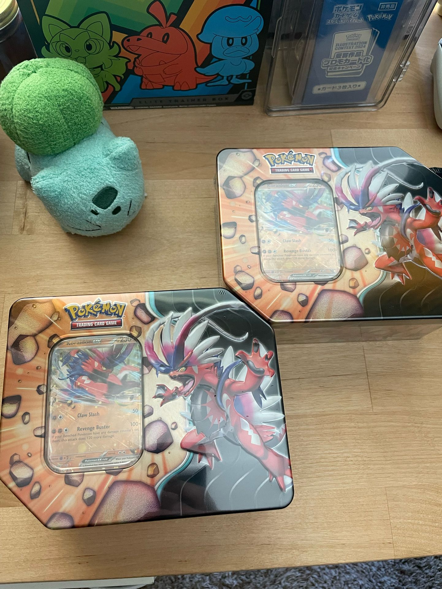 Pokemon Slashing tins