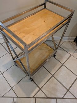 Bar Cart with very smooth rollers