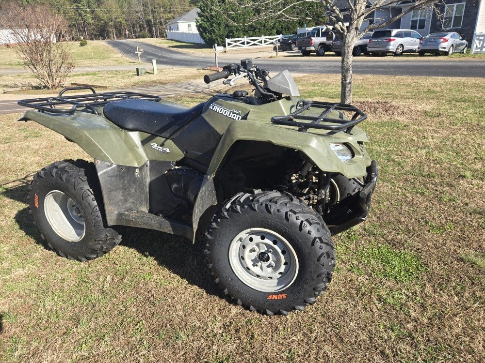 08 Suzuki King Quad 400 4x4