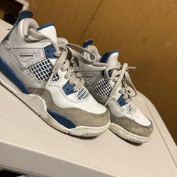 Jordan 4 Retro Military Blue (2024) 13y Kids