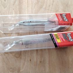 2 Berkley Frenzy Deep Diving Minnow Lures, Rainbow Trout, Chrome Threadfin  Shad Pattern, New Old Stock, Bass, Trout, Striped Bass Fishing Lures for  Sale in Los Angeles, CA - OfferUp