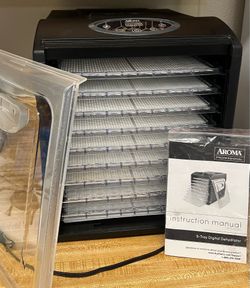 AROMA Professional 9-Tray Digital Dehydrator