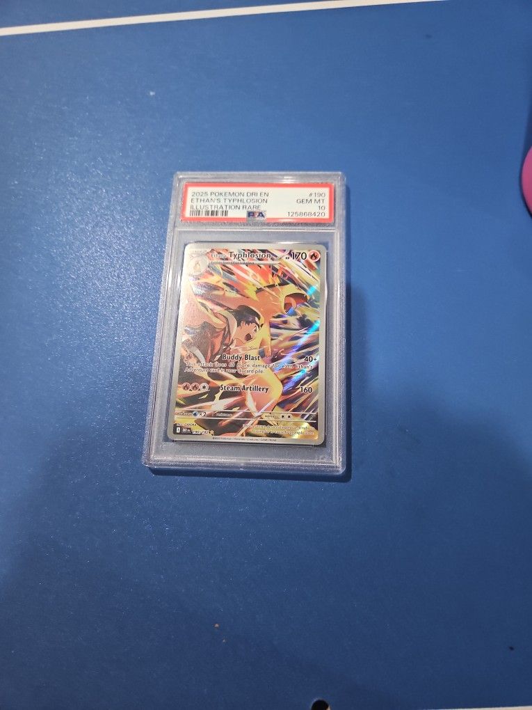 ETHAN'S TYPHLOSION PSA10 