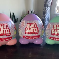 Beach Bumz - Spring Bumz, Mystery Plush Collection Eggs (set of 3) • New