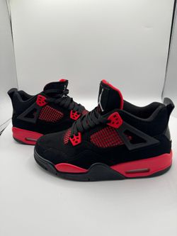 Air Jordan 4 Retro Red Thunder Sneakers
