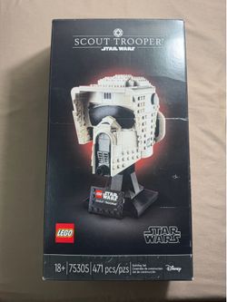 LEGO Star Wars Set 75305 [ Scout Trooper Helmet ] Opened, Sealed Legos