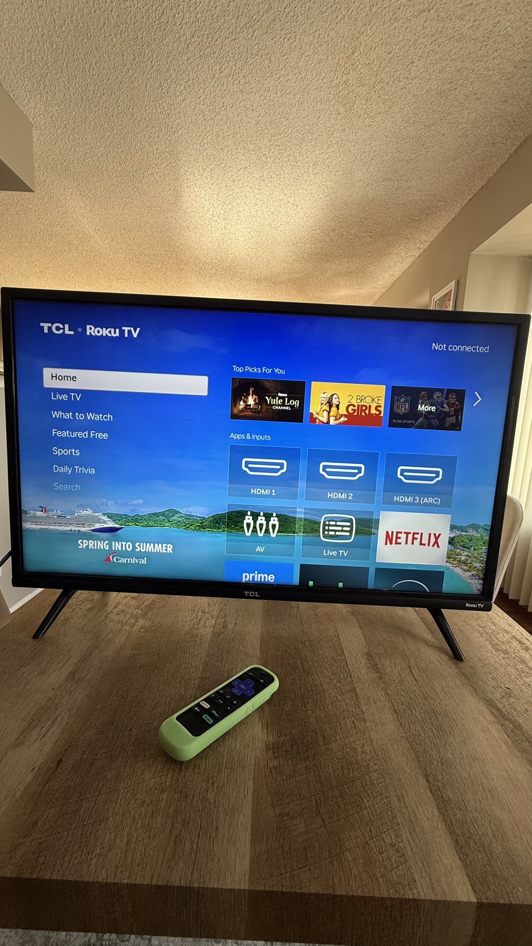 TCL 32-inch Roku Smart TV