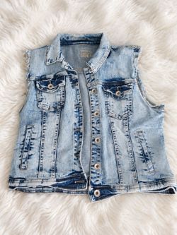 Denim Vest Large
