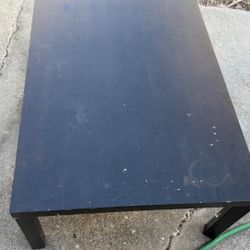 Black Ikea Table 