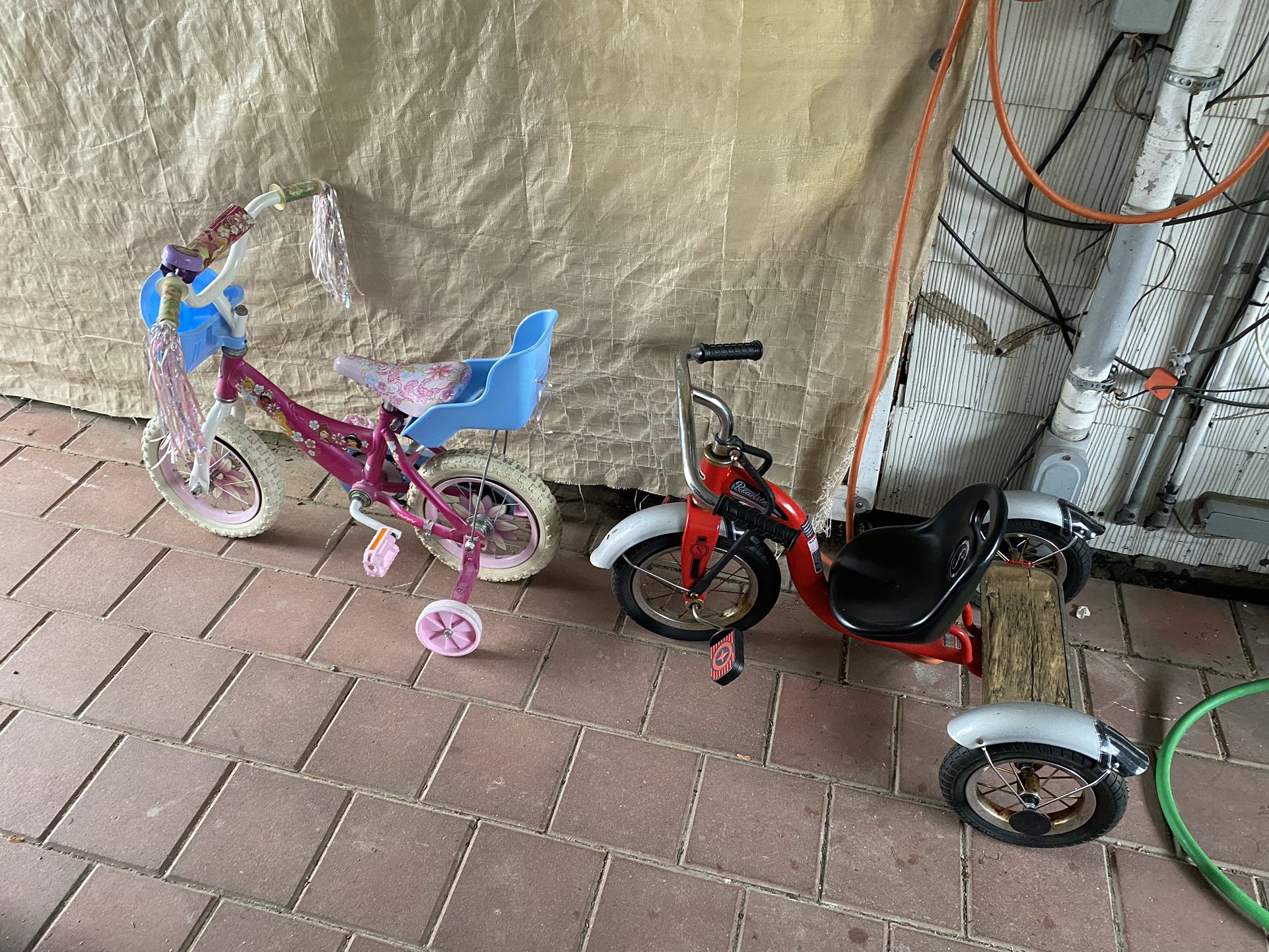 Free Tricycle And Bike  