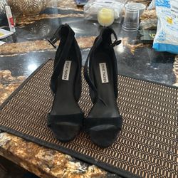 Steve Madden Open Toed Ankle Strapped High Shoes