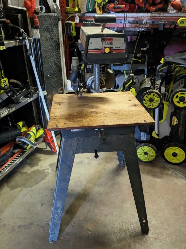 Radial Arm Saw