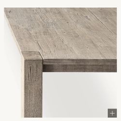 Restoration Hardware Rectangle Dining Table 
