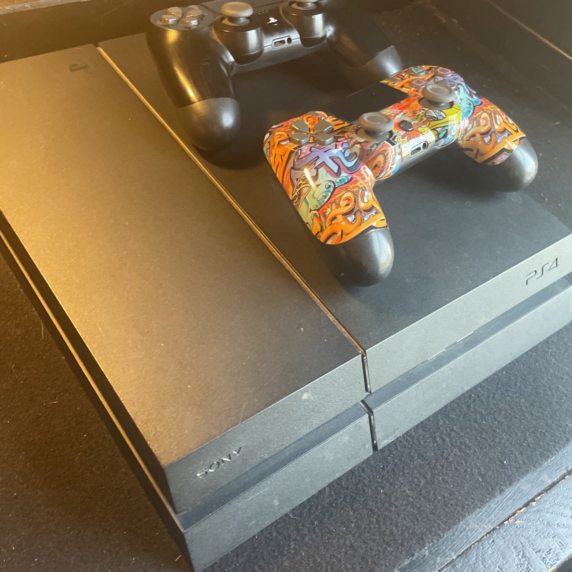 PS4 With 2 CONTROLLERs for Sale in Lubbock, TX OfferUp