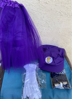 Super Mario Brothers Purple Accessories