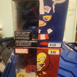 Marvel  Mini Captain America And Iron Man