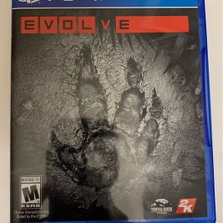PlayStation PS4 Evolve Game