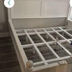 Pottery Barn bed frame CA King  