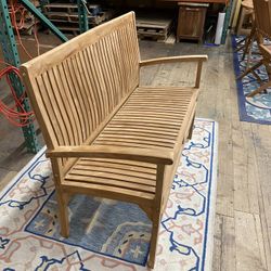 Teak Garden Bench (new)