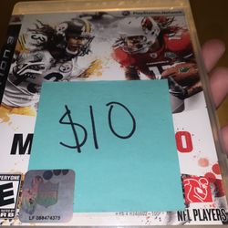 PlayStation 3 Video Game 🎮 PS3 Football 🏈 Madden NFL 10 Sports ESPN