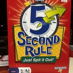 5 Second Rule