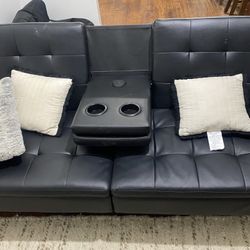 Black Futon Couch