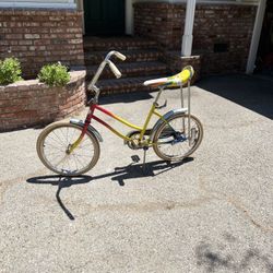 Vintage Yellow Sears Roebuck Free Spirit