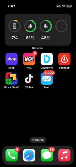 IPHONE WITH TIKTOK ON IT