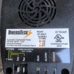 Diverstech Condensation Pump