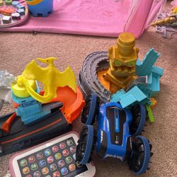Thomas Train Track, Hot wheel And Tab Remote Car