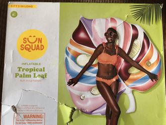 Inflatable tropical palm Leaf