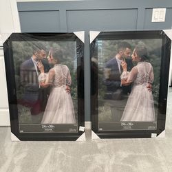 2 Picture Frames Brand New 24x36 