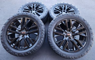 22" GMC Yukon Sierra AT4 1500 Wheels And Tires