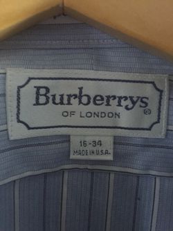 Used Berberry dress shirt. Size size 16/34. Price is firm. $20