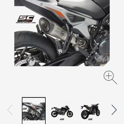 2023 KTM 790 DUKE S1 EXHAUST 