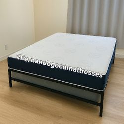 NEW Queen-Size MATTRESS and BOX SPRING. Bed frame not included👍