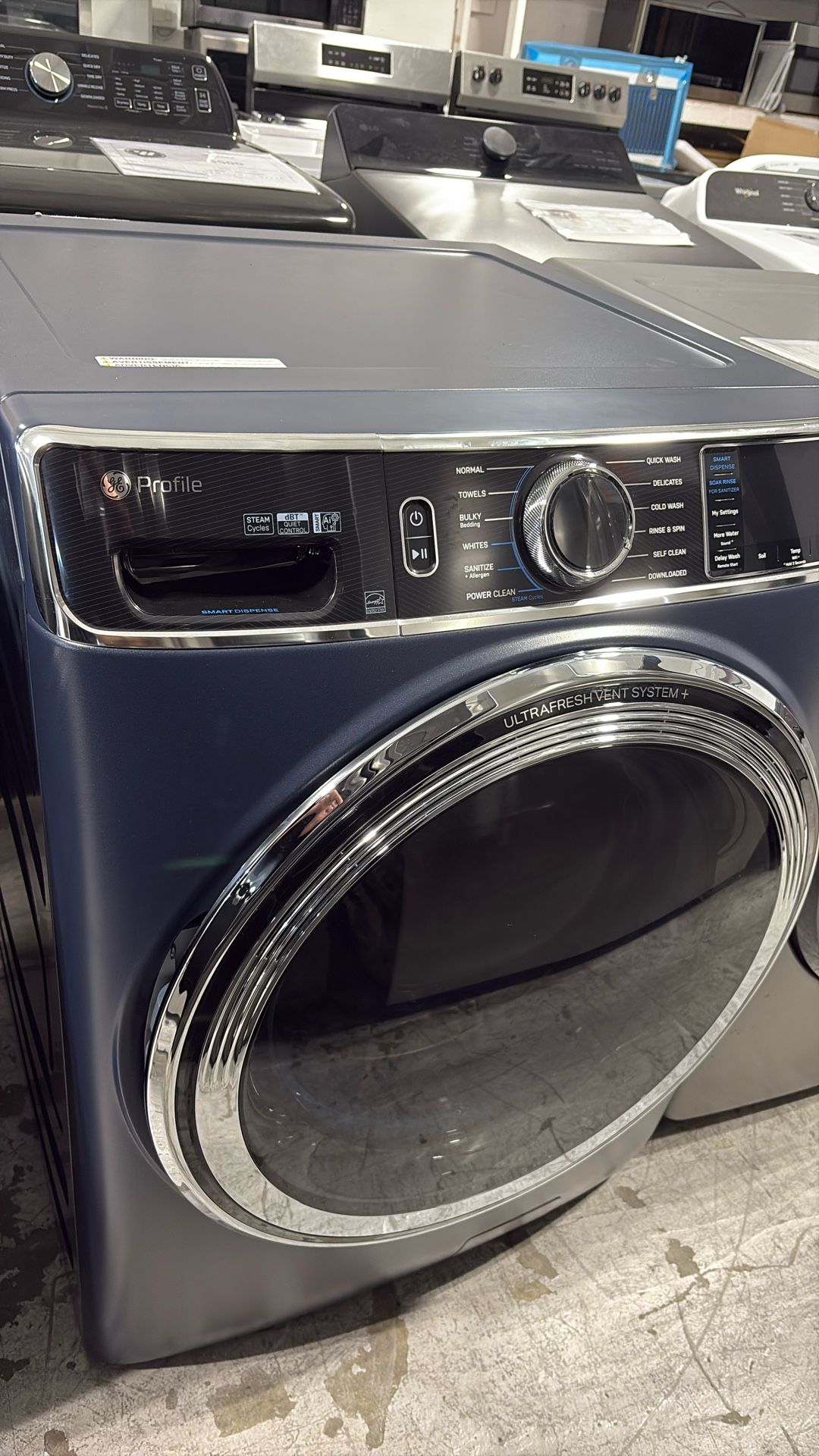 GE Profile 5.3 Cu Ft. Smart Front Load Washer PFW870SPVRS
