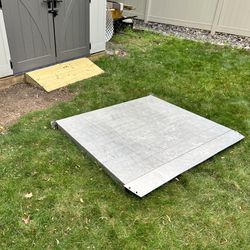 Aluminum Ramp For Shed