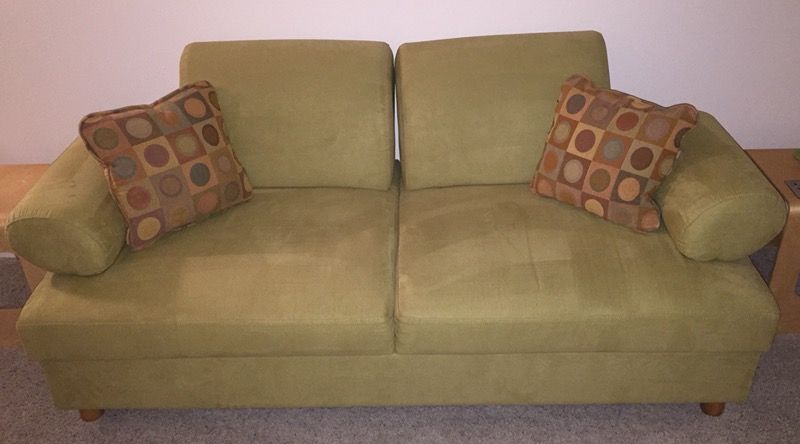 Cameleon Modern Sofa - Lime Green