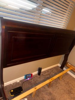 King size bed frame