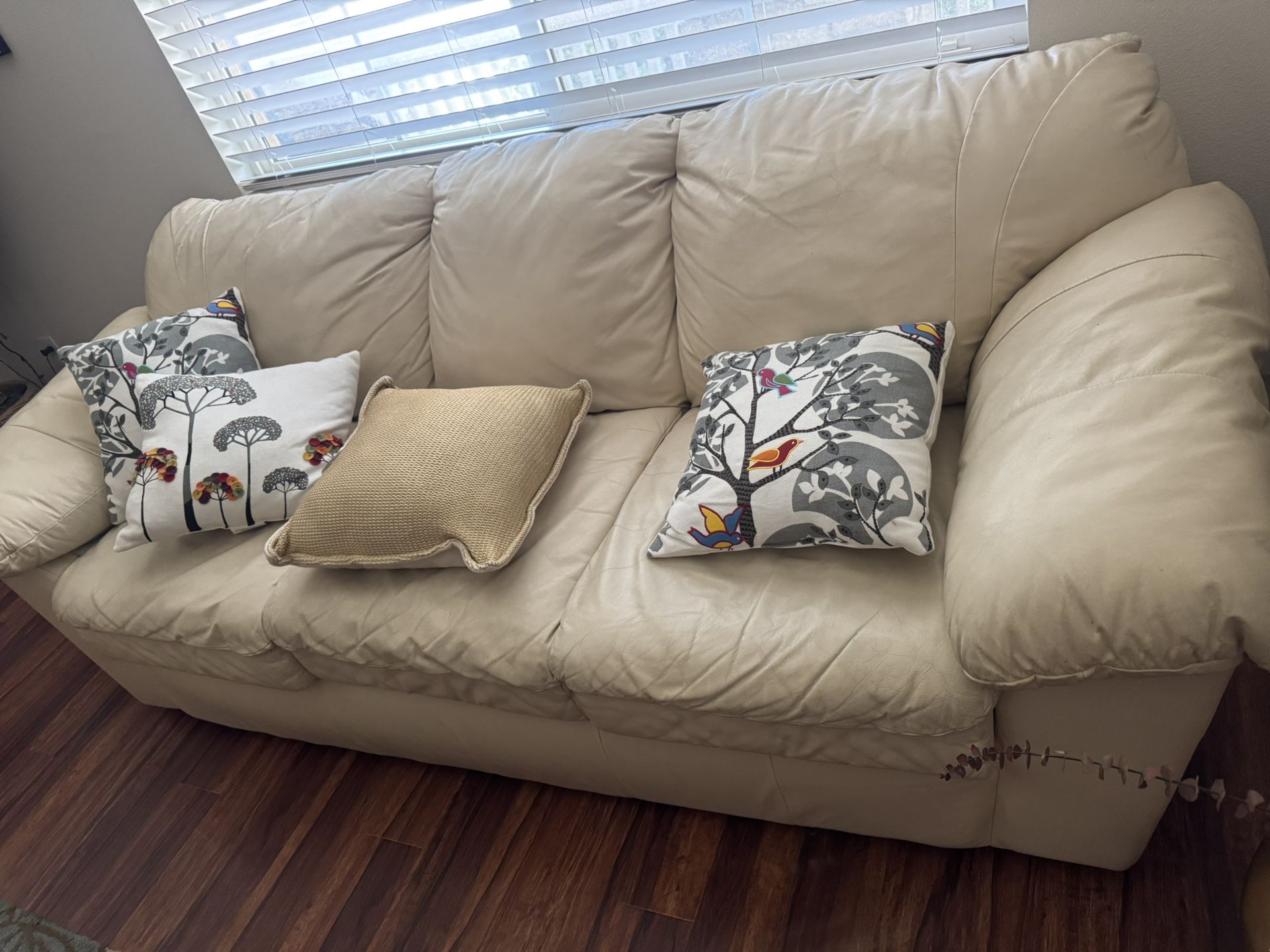 Couch and Love Seat w/ Ottoman