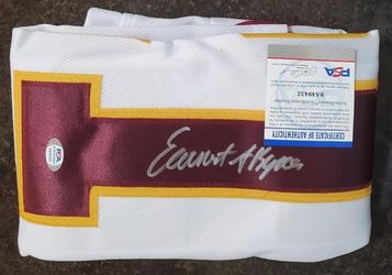 EARNEST BYNER Washington Redskins Jersey 21 Signed 02/18/2021 Auto ITP Football