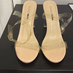 Nude Heels Size 7.5